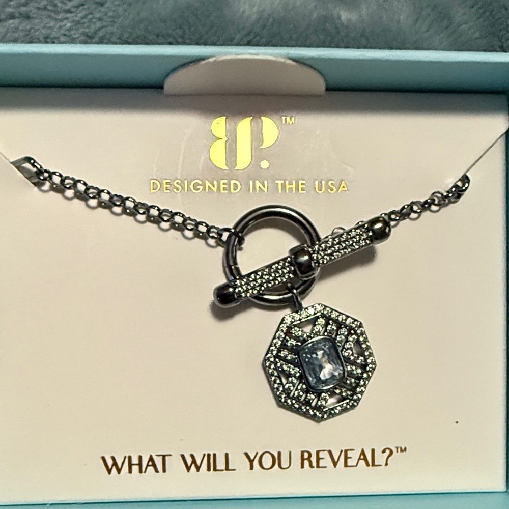 Elegant BP March 2026 hematite Necklace “Heaven’s Kiss”